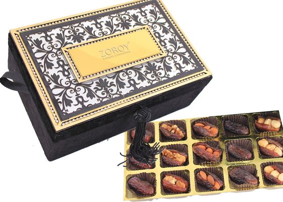 Ramazan Jewelery box with exotic dates